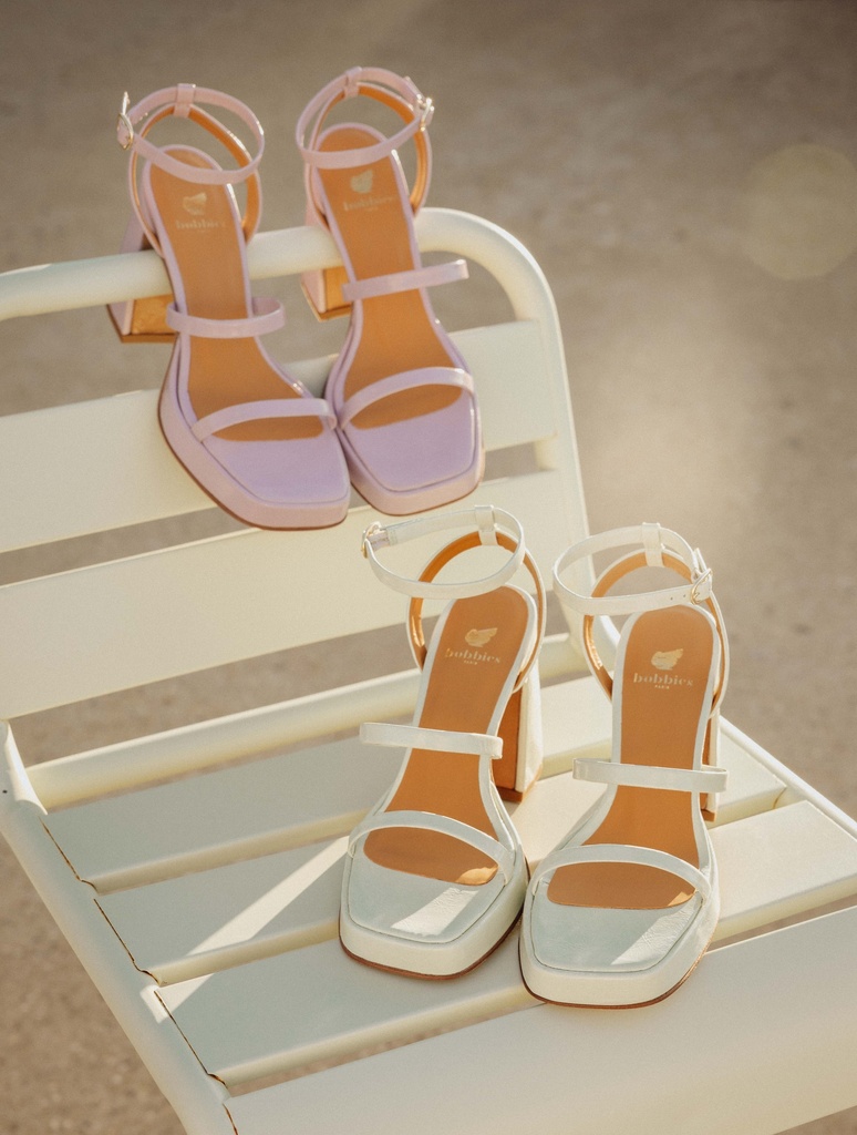 Sandalen mit Absatz : Leny - Lilac
