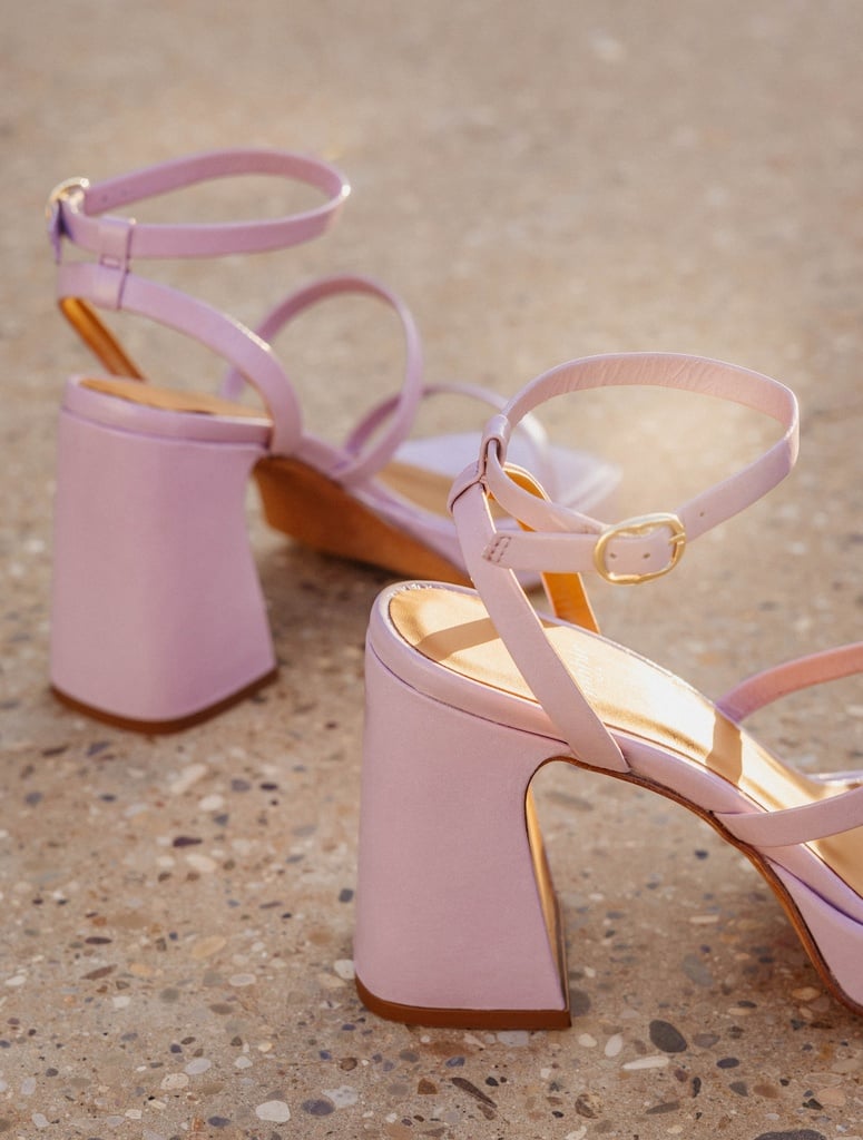 Sandalen mit Absatz : Leny - Lilac