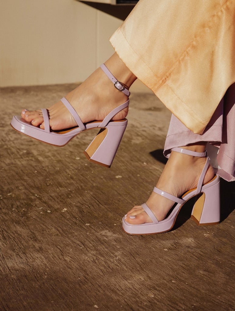 Heeled Sandals : Leny - Lilac