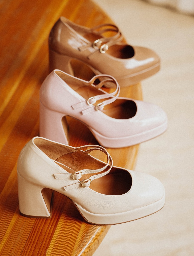 Zapatos de Salón y Mary Janes : Louise - Marshmallow