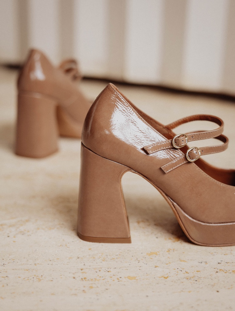 Women's Mary Janes | Louise Iced Mocha | Bobbies