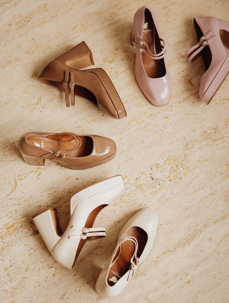 Babies & Escarpins : Louise - Black Vinyl