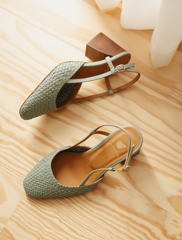 Pumps & Mary Janes : Madara - Grey Green