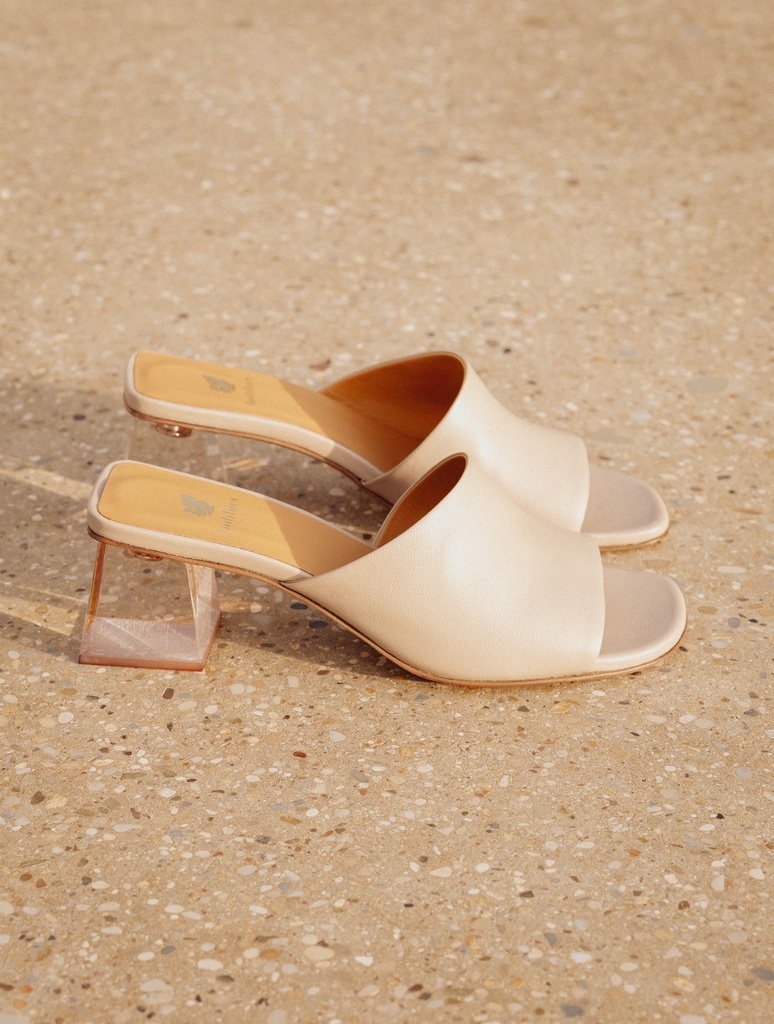 Sandalias de Tacón : Margot - Chaï Latte