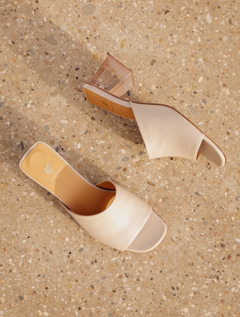 Sandales à Talons : Margot - Chaï Latte