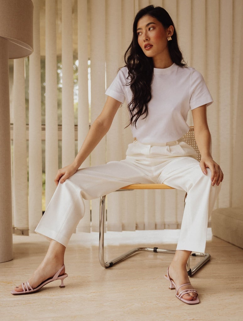 Sandales à Talons : Olivia - Marshmallow