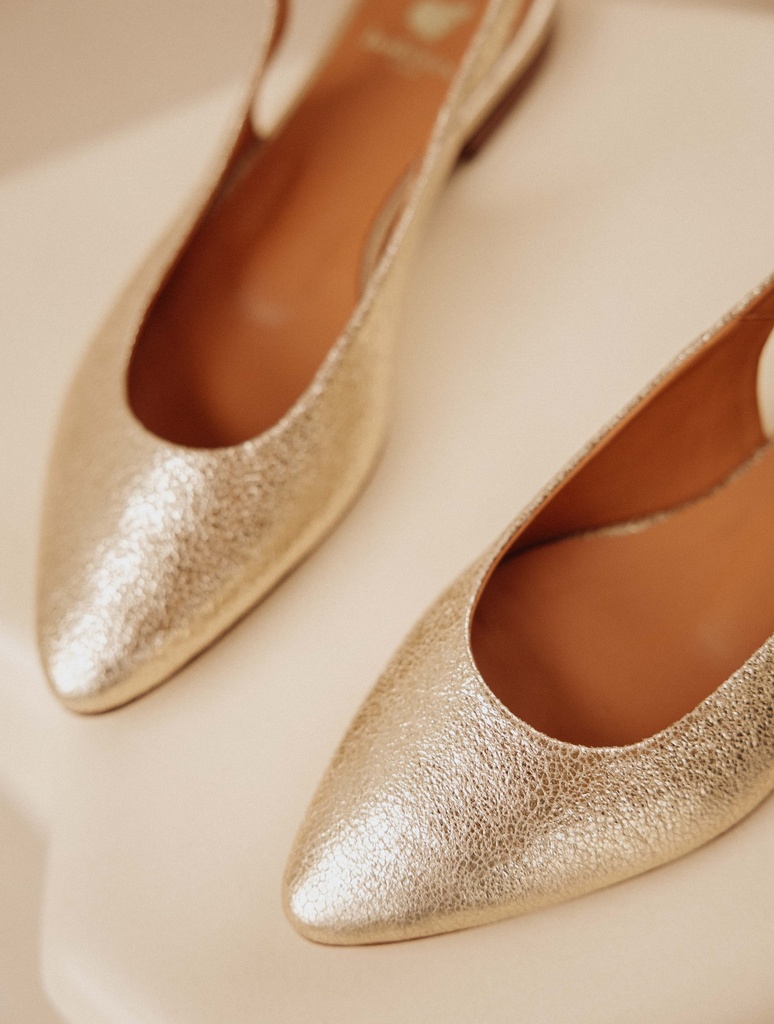 Babies & Escarpins : Paige - Champagne Gold