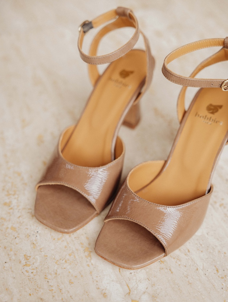 Sandales à Talons : Piper - Iced Mocha