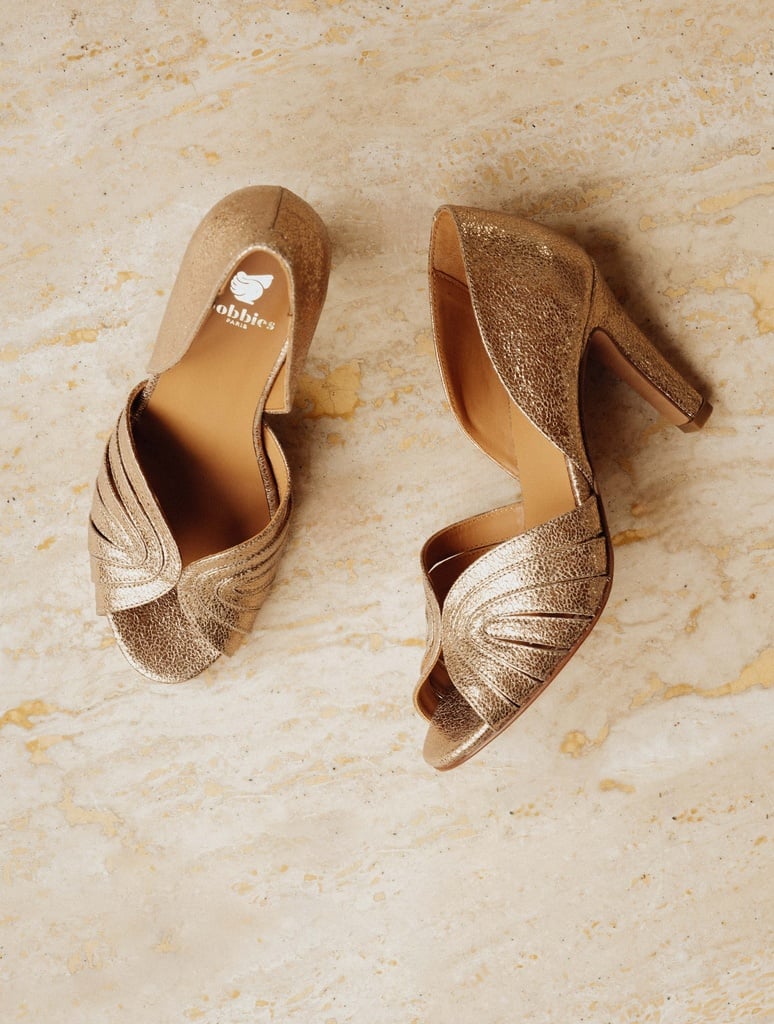 Pumps & Mary Janes : Paloma - Sepia Gold