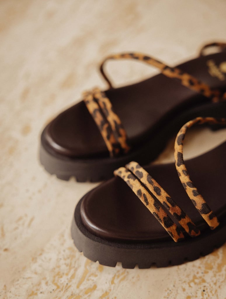 Sandalias Planas : River - Leopard