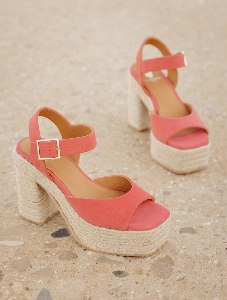 Alpargatas con cuña : Ruby - Miami Pink