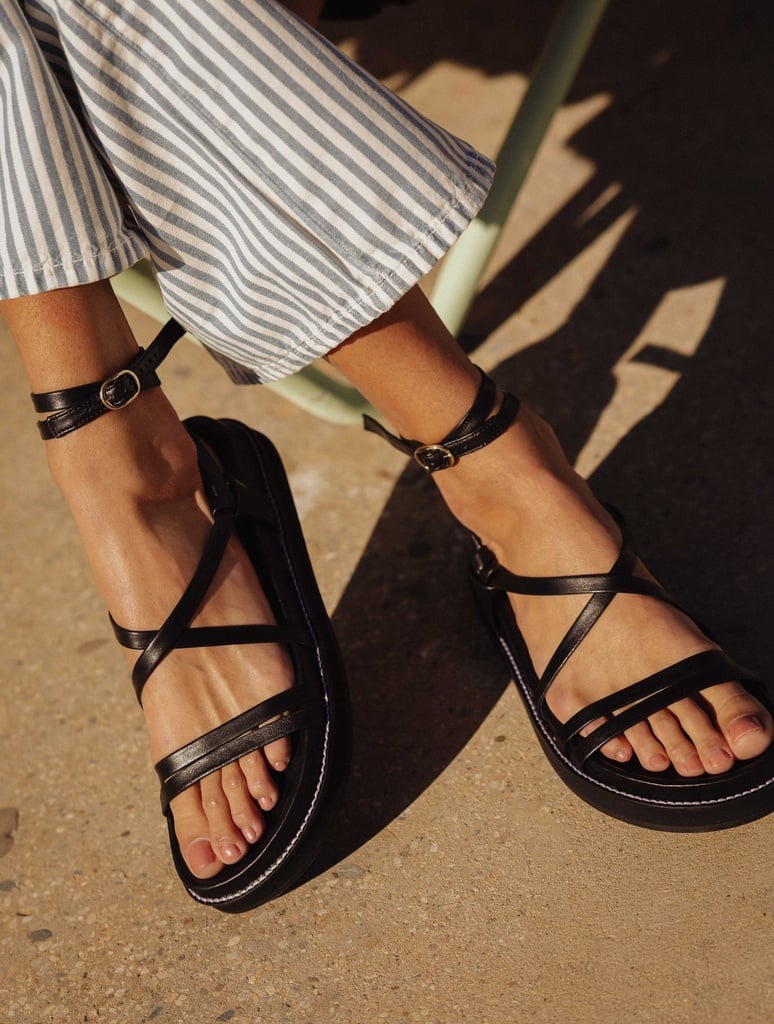 Flache Sandalen : Salina - Passion Black