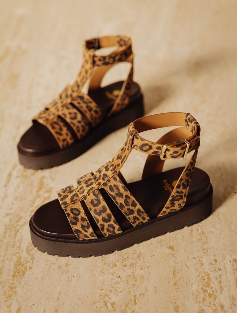 Flache Sandalen : Sam - Leopard