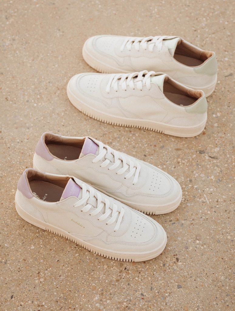 Sneakers : Scott - Off White & Iced Mint