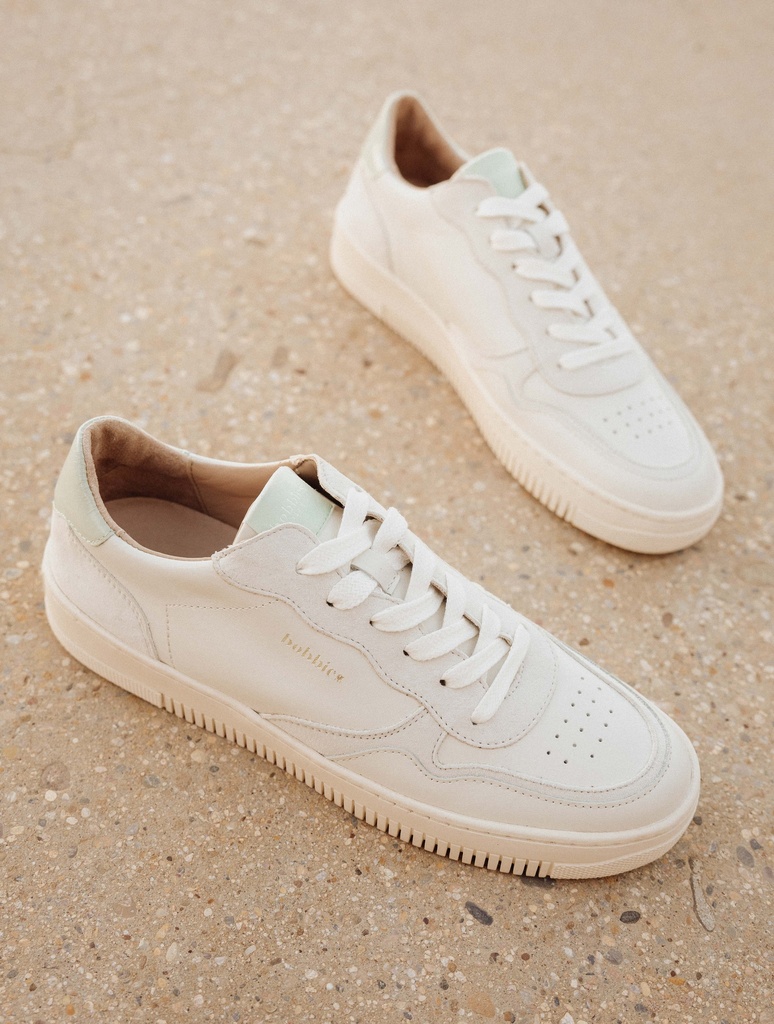 Sneakers : Scott - Off White & Iced Mint