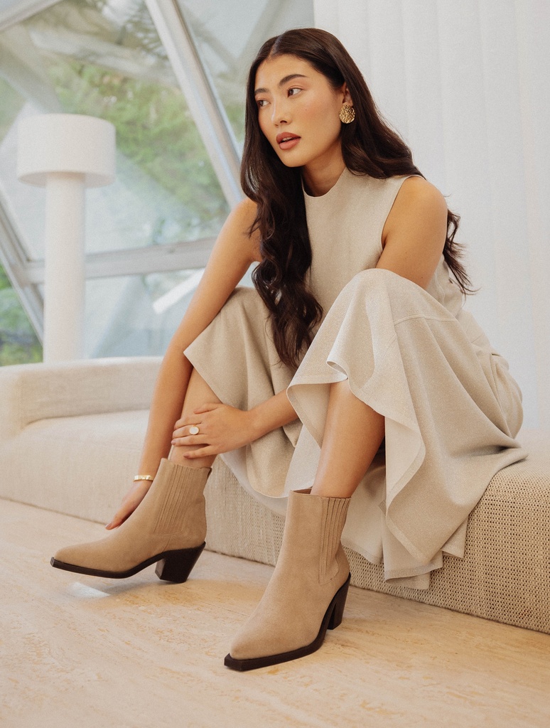 Stiefeletten : Sohanne - Mohair Taupe