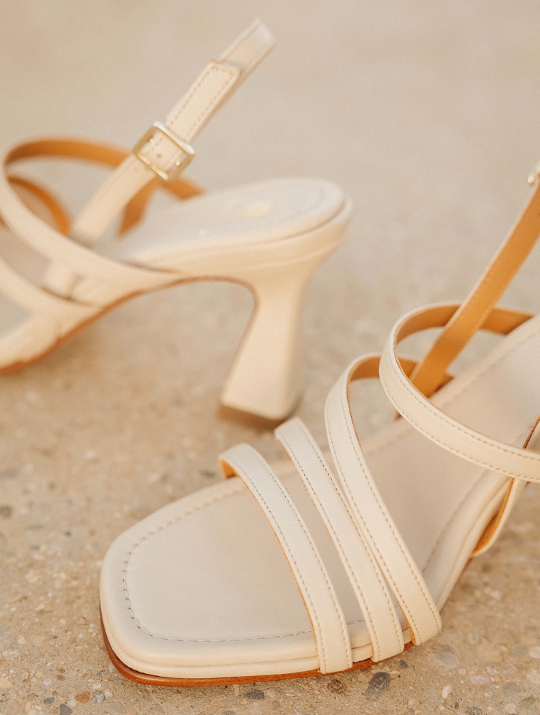 Sandales à Talons : Selena - Beige