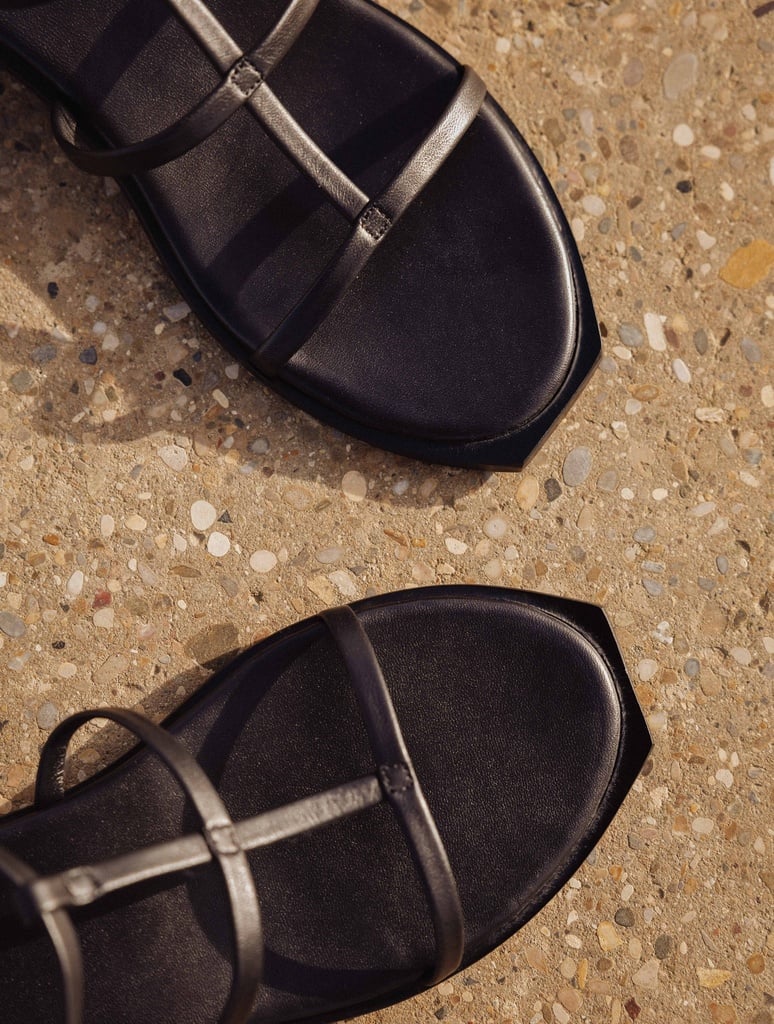 Sandales Plates : Salomé - Passion Black