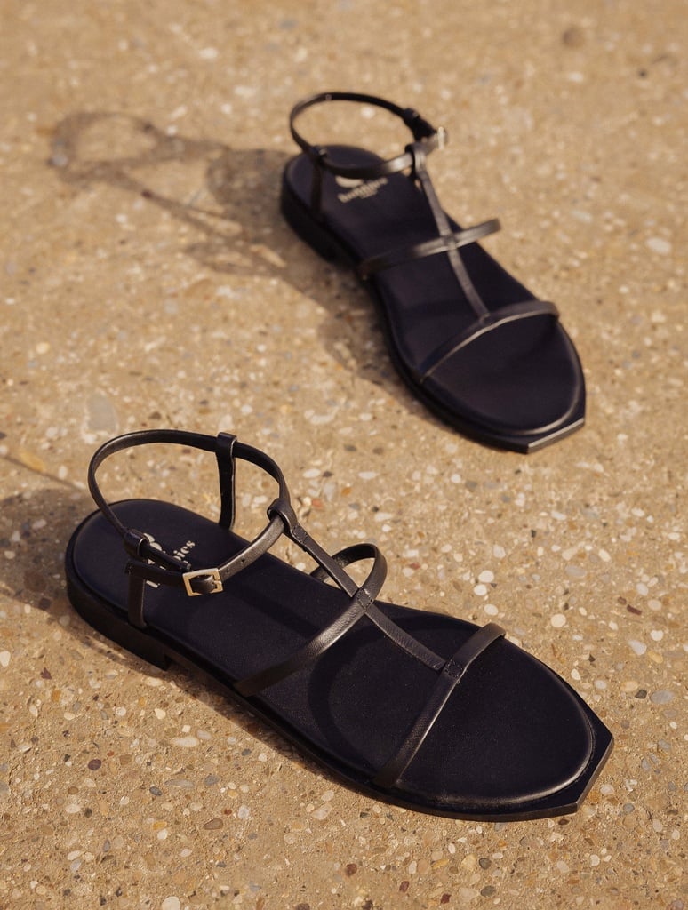 Sandales Plates : Salomé - Passion Black