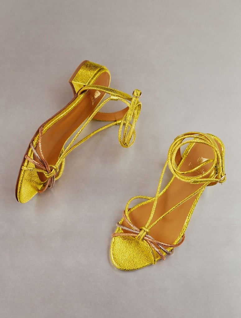 Flat Sandals : Tara - Acid Yellow