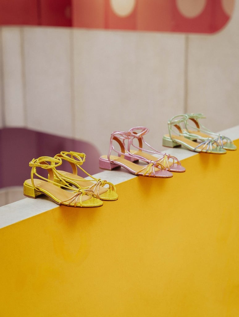 Flat Sandals : Tara - Acid Yellow