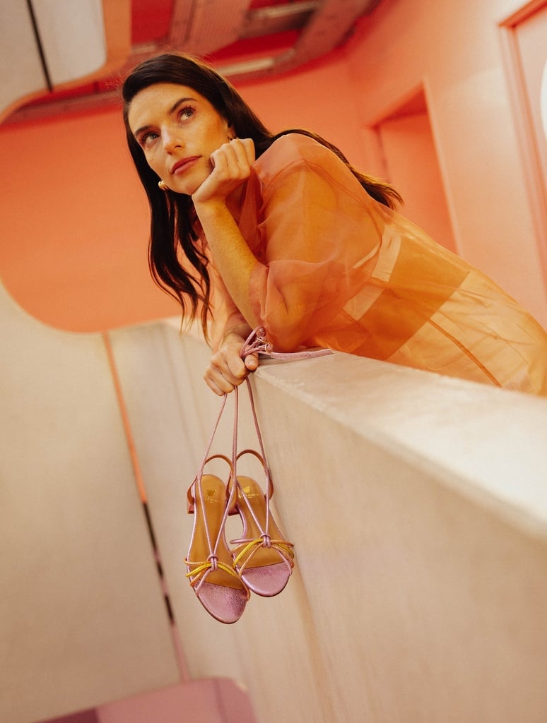 Flache Sandalen : Tara - Party Pink