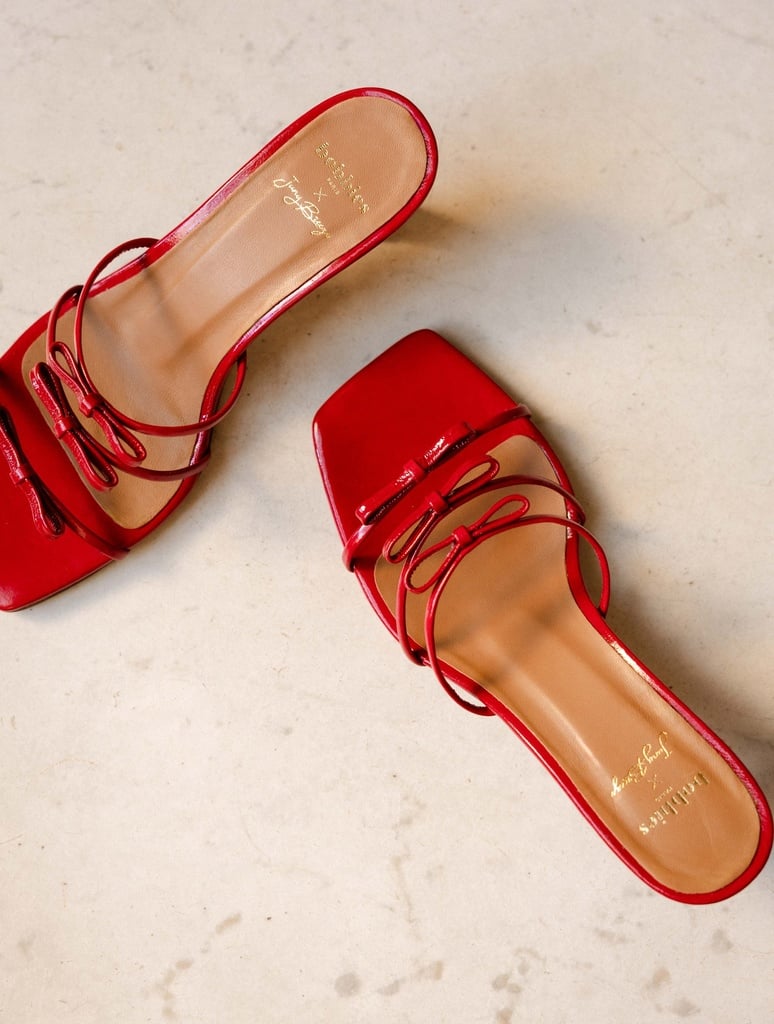 Heeled Sandals : Virna - Lipstick