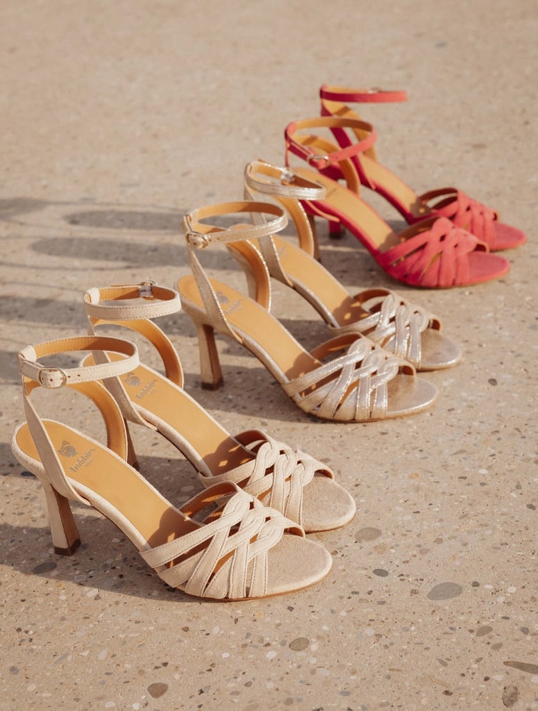 Heeled Sandals : Yuna - Milos Beige