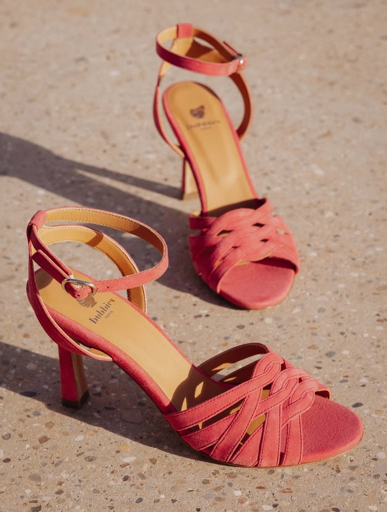 Heeled Sandals : Yuna - Miami Pink