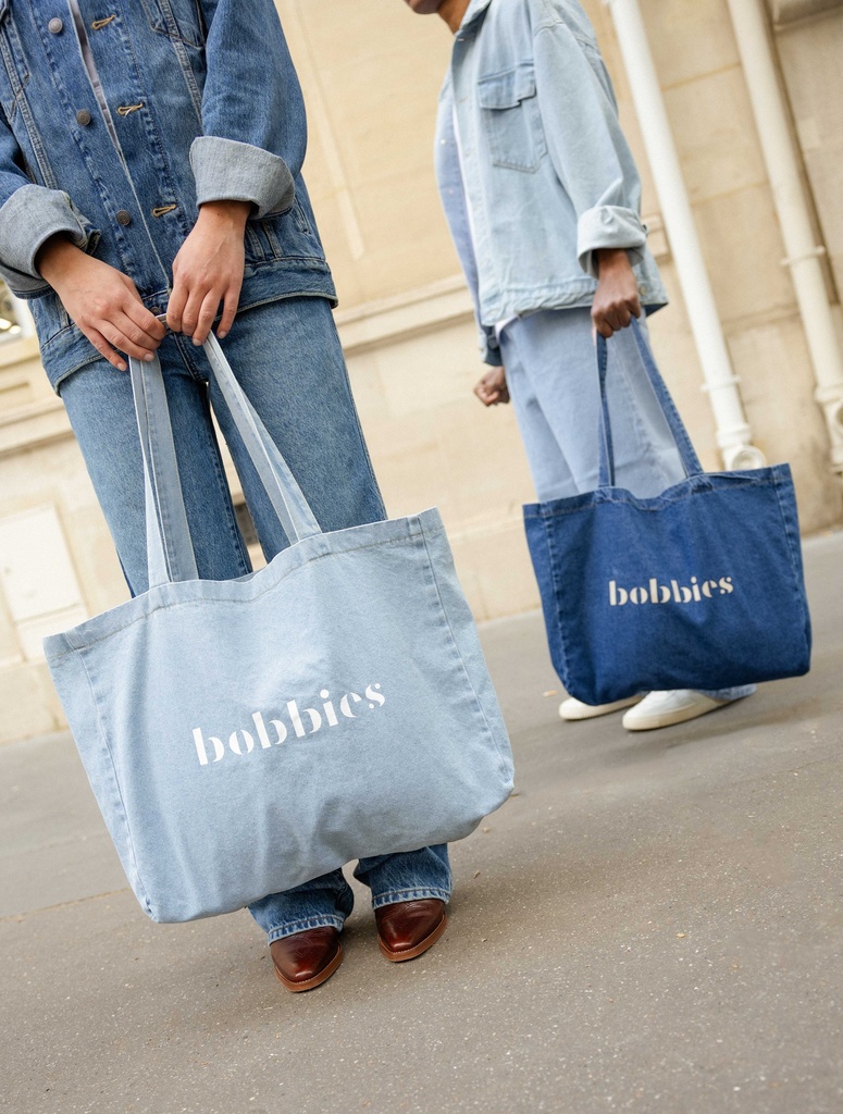 Tote Bags : Tote Bag - Light Wash