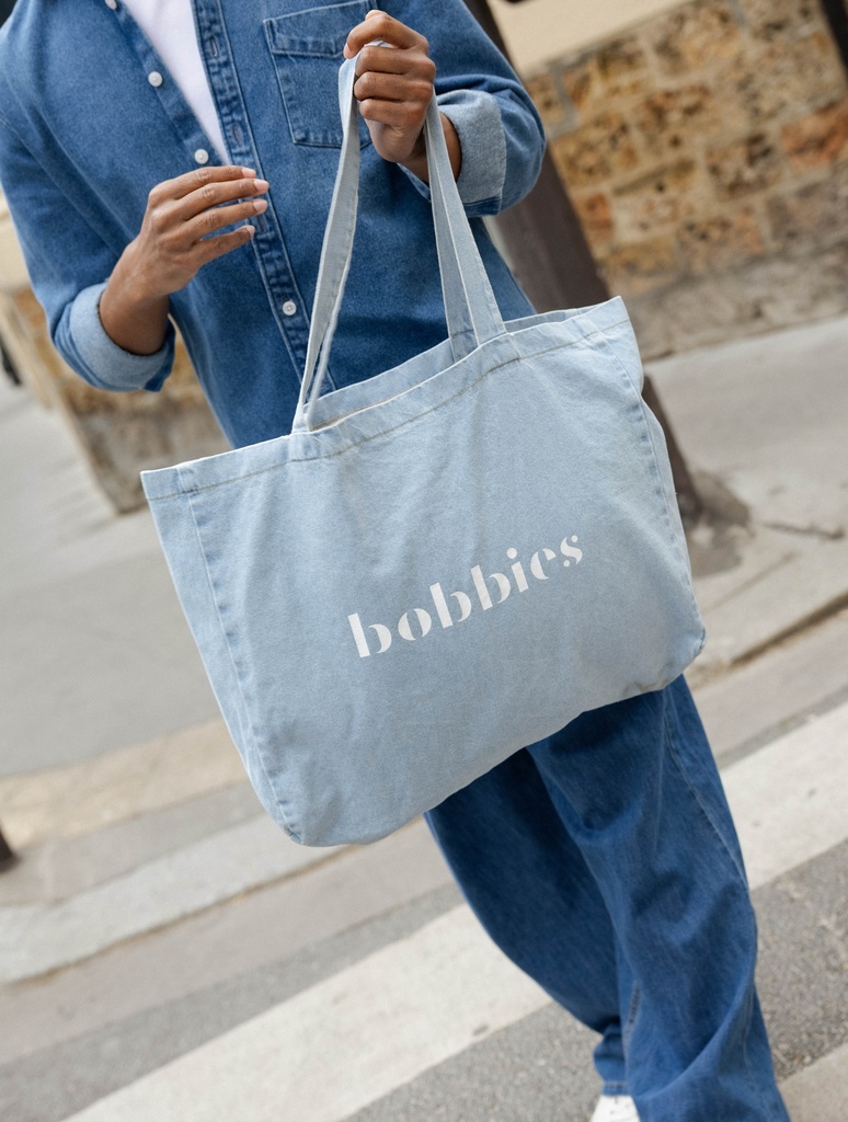 Tote Bags : Tote Bag - Light Wash