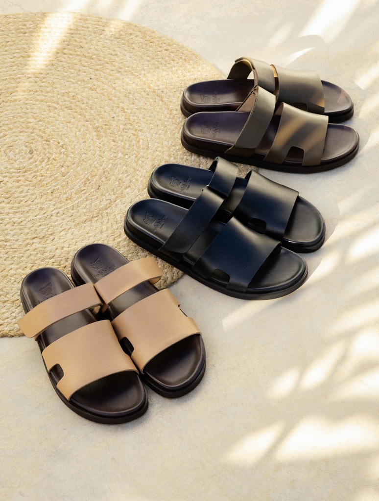 Sandals & Espadrilles : Barry - Biscuit