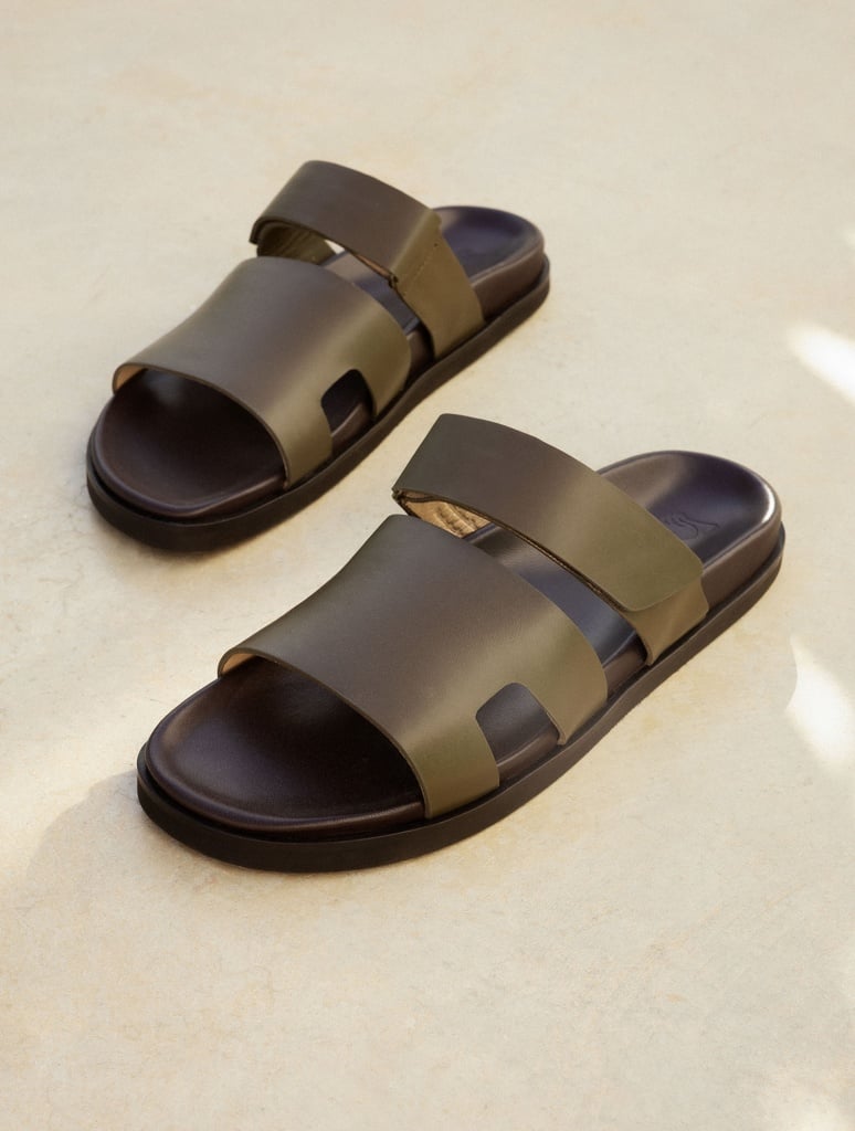 Sandalen & Espadrilles : Barry - Khaki Tartufo