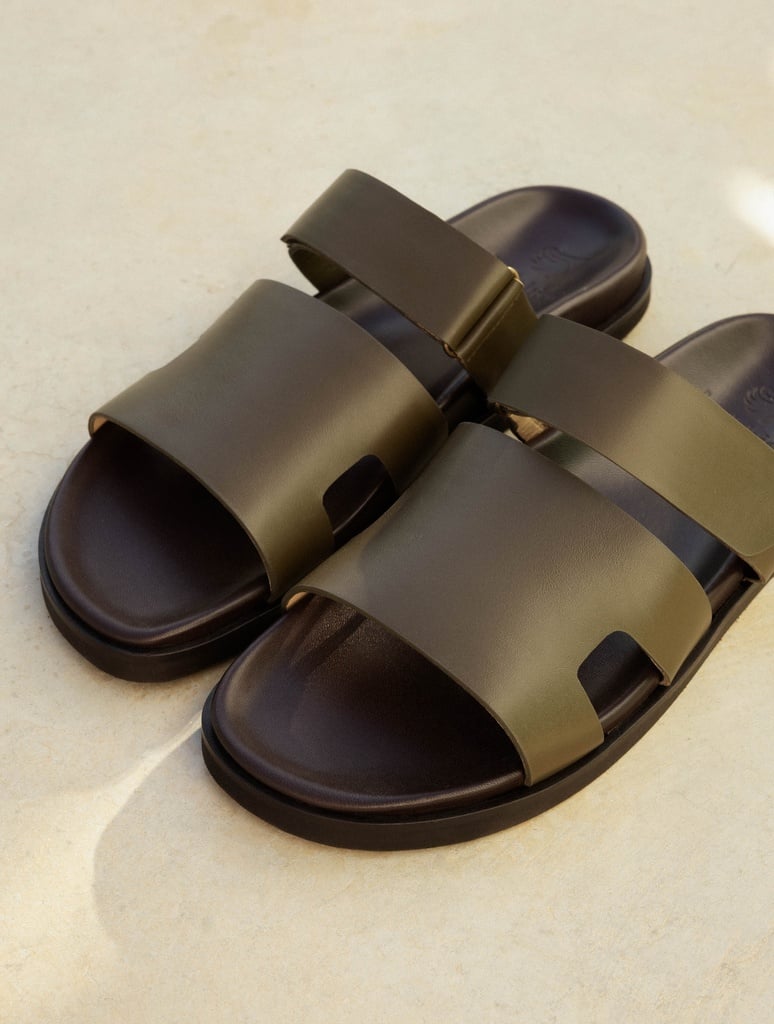 Sandalen & Espadrilles : Barry - Khaki Tartufo