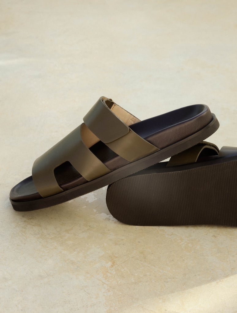 Sandalen & Espadrilles : Barry - Khaki Tartufo