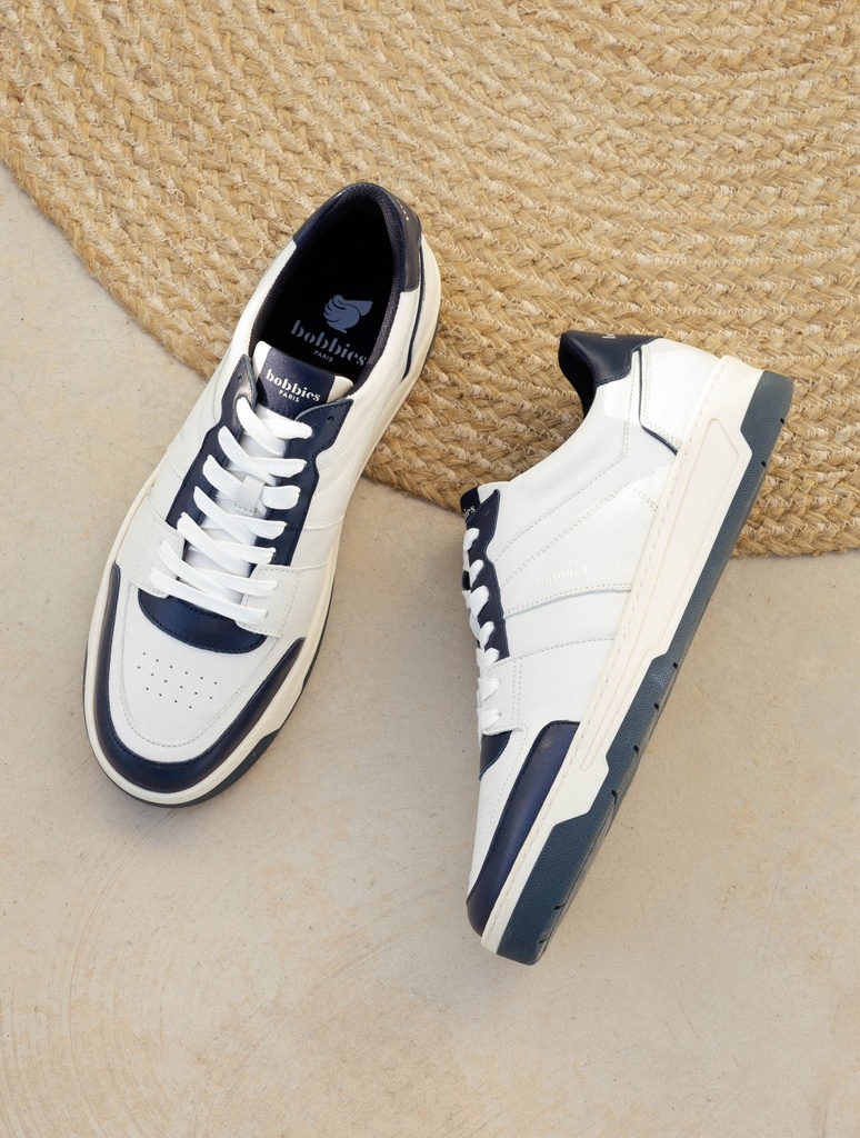 Zapatillas : Cyrus - Off White & Night Blue