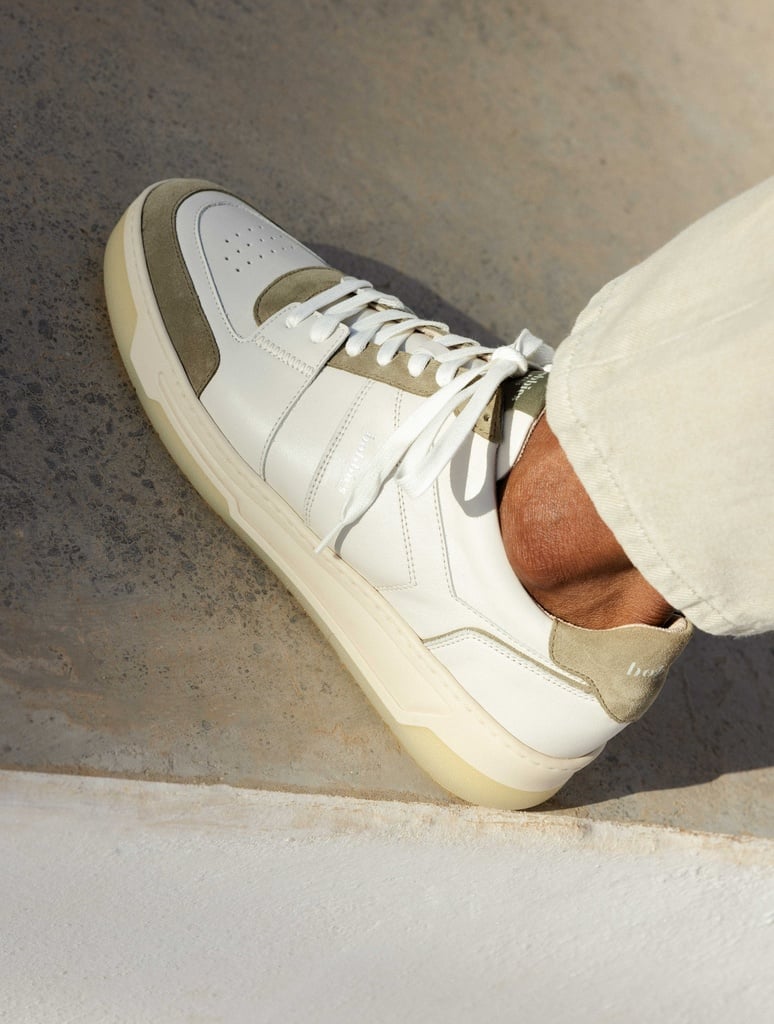 Baskets : Cyrus - Off-White & Ash Green