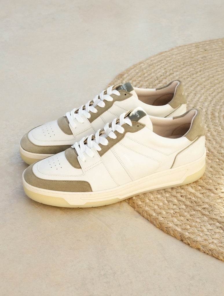 Sneakers : Cyrus - Off-White & Ash Green