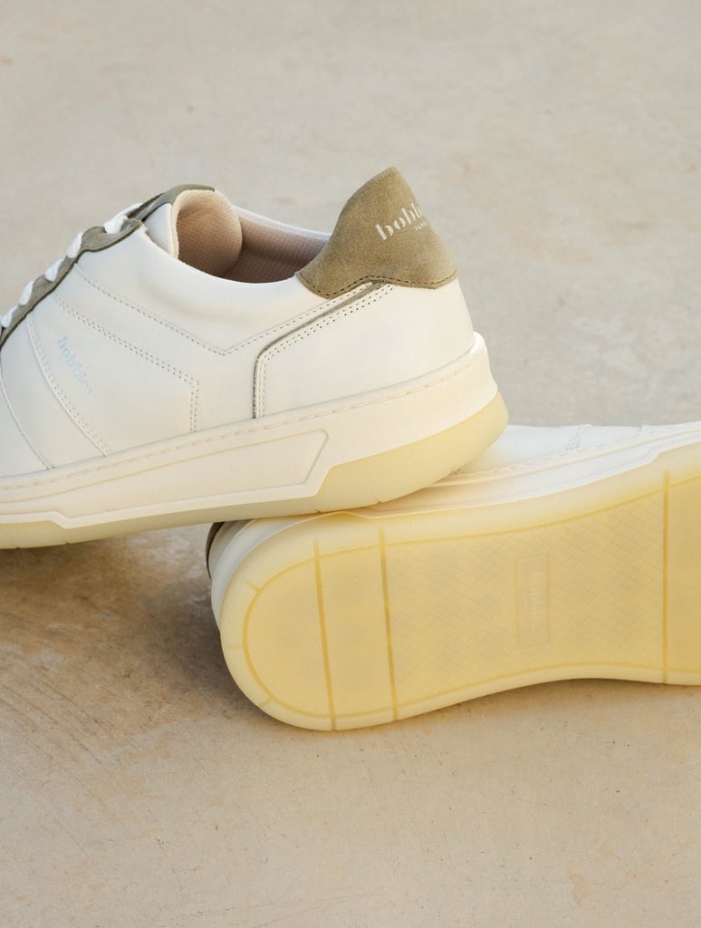 Sneakers : Cyrus - Off White & Ash Green