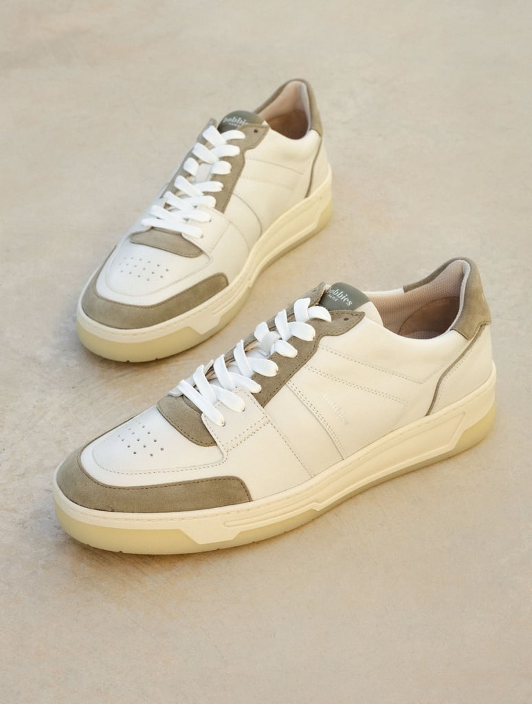 Baskets : Cyrus - Off-White & Ash Green