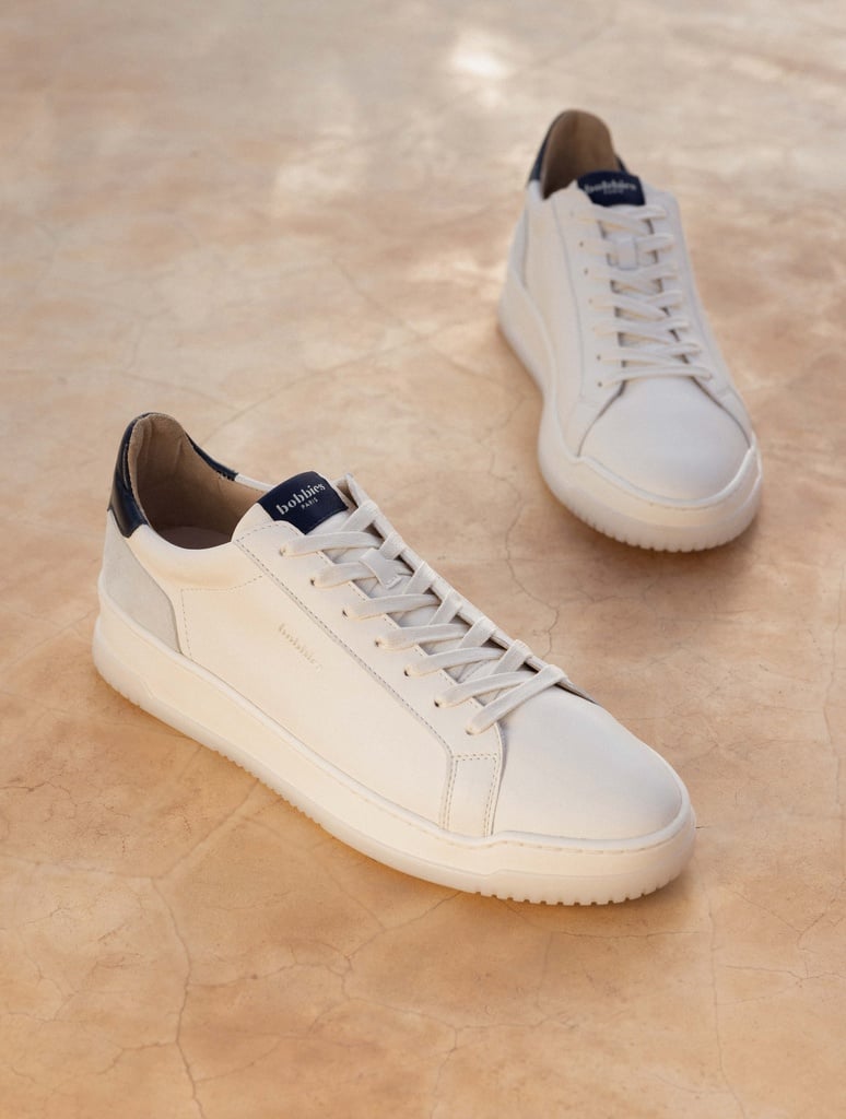 Baskets : Daniil - Cream & Midnight Blue