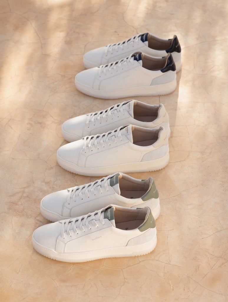 Baskets : Daniil - Cream & Midnight Blue