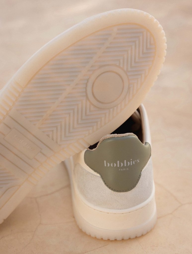 Sneakers : Daniil - Cream & Rosemary