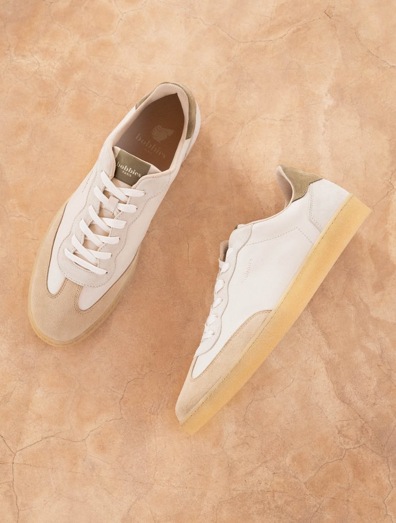 Sneakers : Jéri - Off White & Ash Green