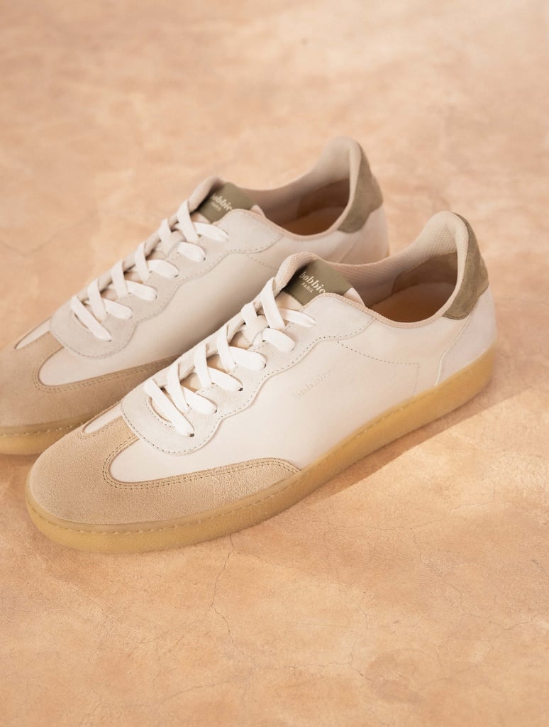 Sneakers : Jéri - Off White & Ash Green