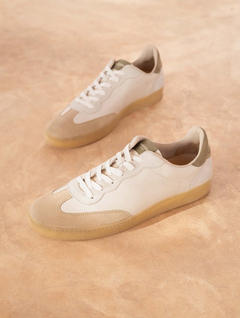 Sneakers : Jéri - Off White & Ash Green
