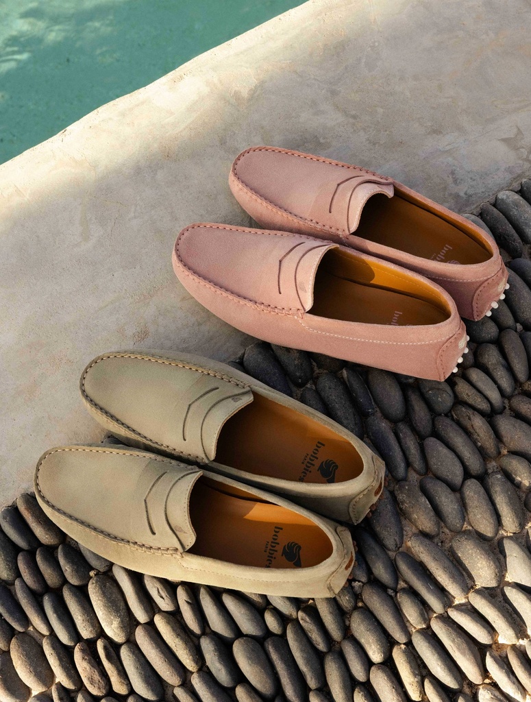 Mokassins : Lewis - Ash Green