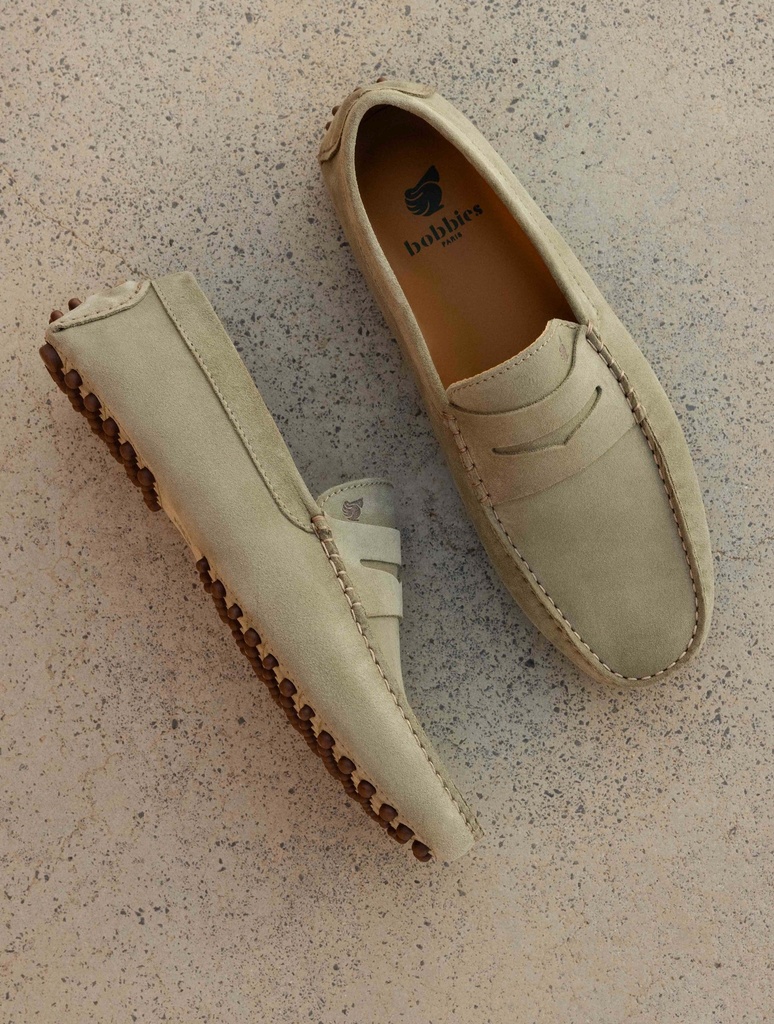 Mokassins : Lewis - Ash Green