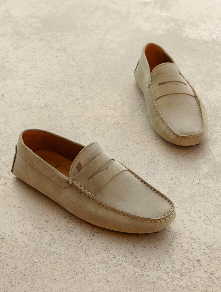 Mokassins : Lewis - Ash Green