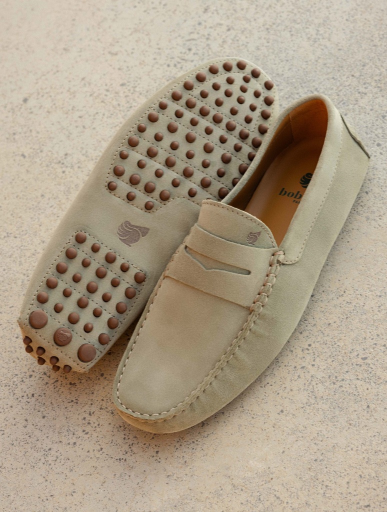 Mokassins : Lewis - Ash Green